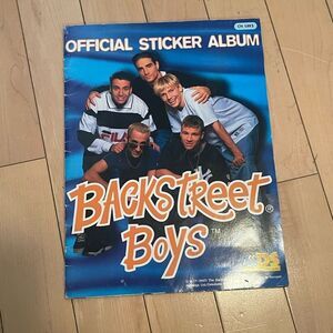 Backstreet Boys collectible sticker book